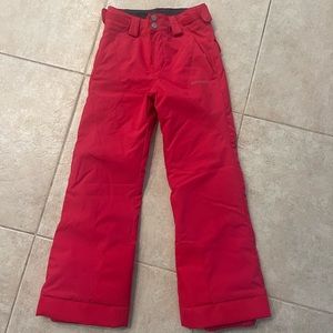 Insulated ski pants , barely worn , adjustable waist